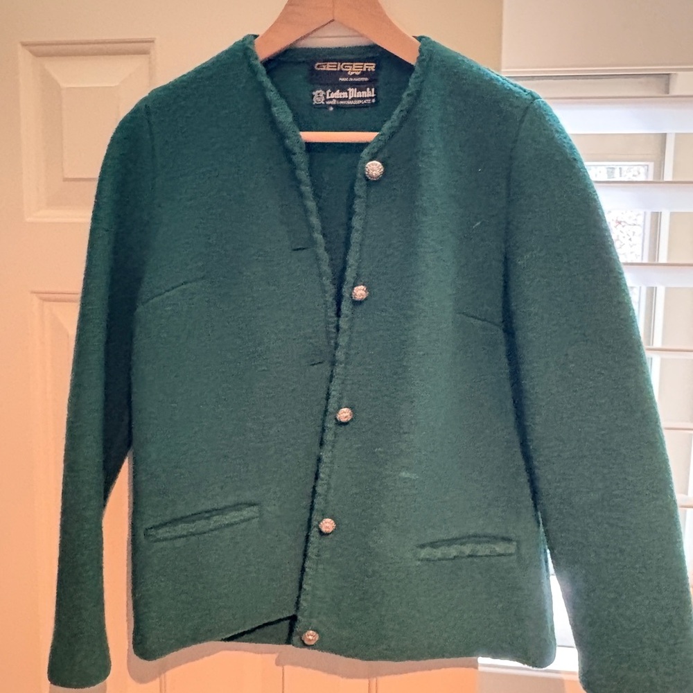 Vintage Geiger Wool Jacket